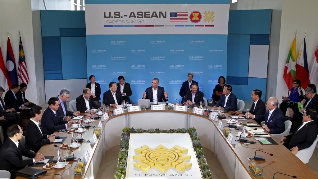 2016 FEB 16 thượng đỉnh Mỹ - ASEAN Sunnylands